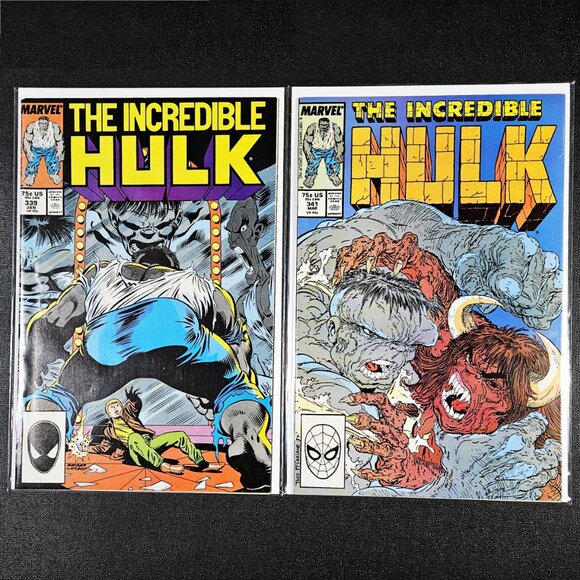 Incredible Hulk #253-#332 - 14 Book Lot 🔑 issue (1980-1987) - Picture 3 of 14